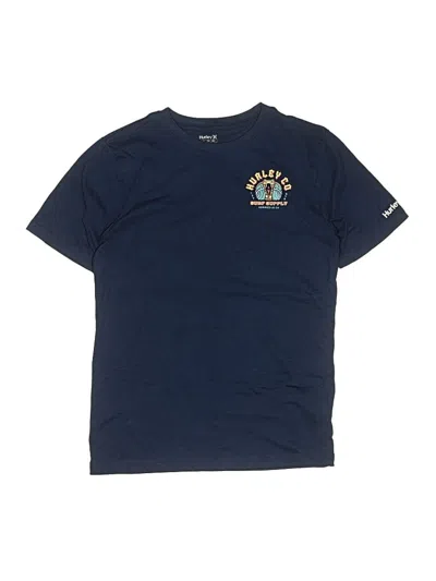 Pre-owned Hurley Kids'  Short Sleeve T-shirt In Blue