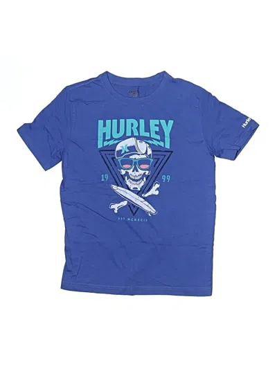 Pre-owned Hurley Kids'  Short Sleeve T-shirt In Blue