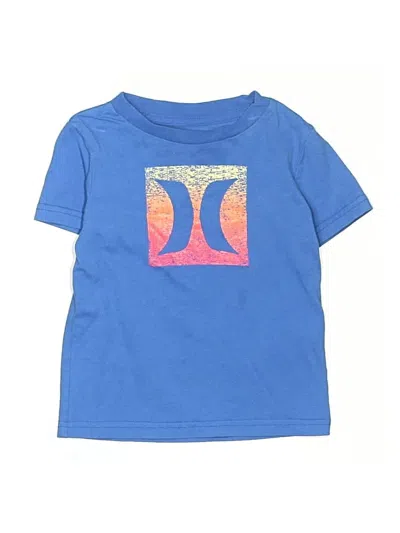Pre-owned Hurley Kids'  Short Sleeve T-shirt In Blue