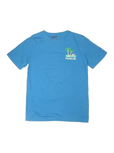 Pre-owned Hurley Kids'  Short Sleeve T-shirt In Blue