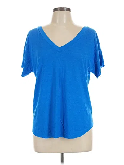 Pre-owned Hurley Short Sleeve T-shirt In Blue