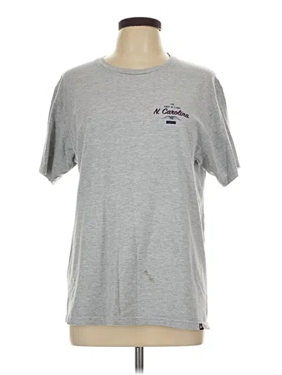 Pre-owned Hurley Short Sleeve T-shirt In Gray