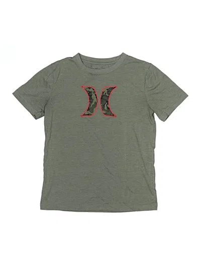 Pre-owned Hurley Kids'  Short Sleeve T-shirt In Green