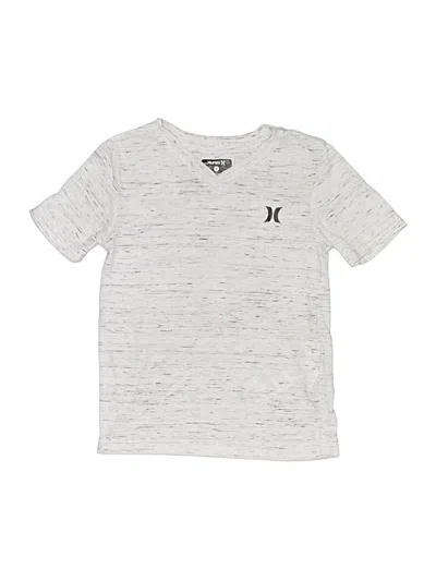 Pre-owned Hurley Kids'  Short Sleeve T-shirt In Silver