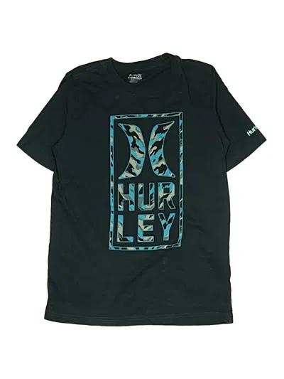 Pre-owned Hurley Kids'  Short Sleeve T-shirt In Teal