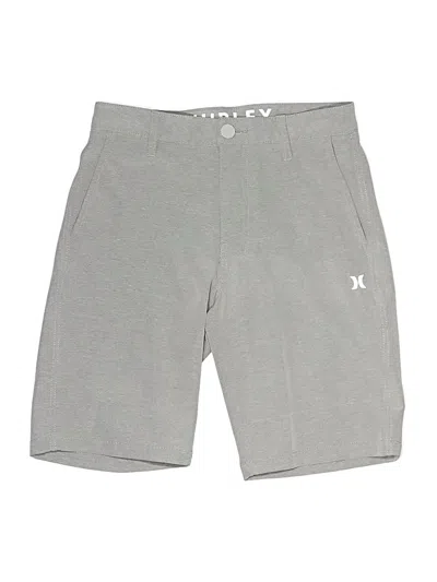 Pre-owned Hurley Shorts In Gray