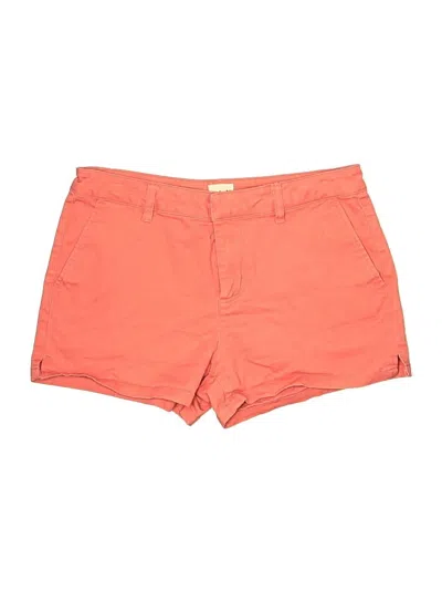 Pre-owned Hurley Shorts In Orange