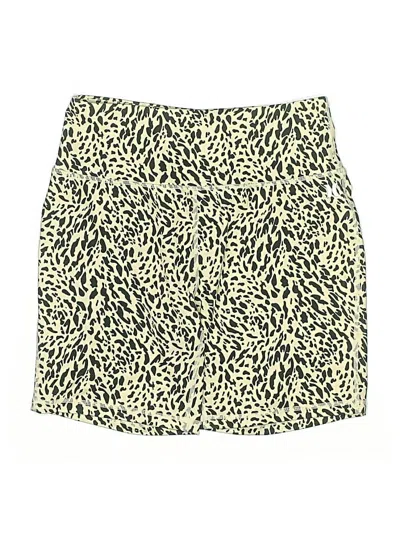 Pre-owned Hurley Shorts In Yellow