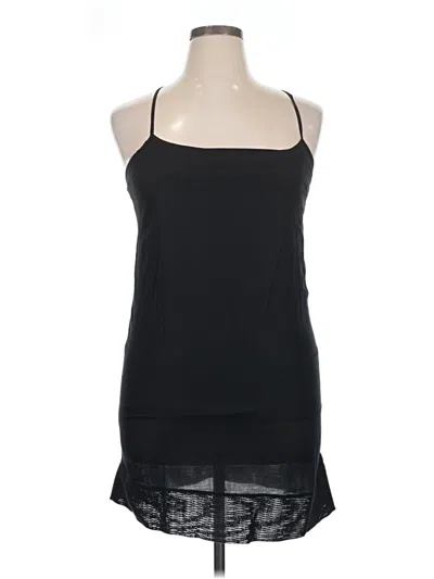 Pre-owned Hurley Sleeveless Top Black Halter Neckline Tops