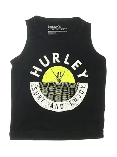 Pre-owned Hurley Kids'  Sleeveless T-shirt In Black