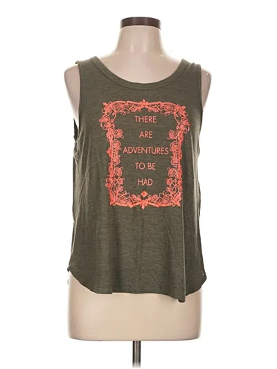 Pre-owned Hurley Sleeveless T-shirt In Green
