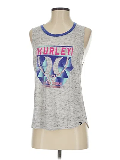 Pre-owned Hurley Sleeveless T-shirt In Silver
