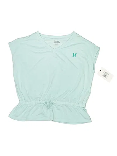 Pre-owned Hurley Kids'  Sleeveless T-shirt In Teal