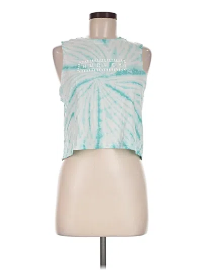 Pre-owned Hurley Sleeveless T-shirt In Teal