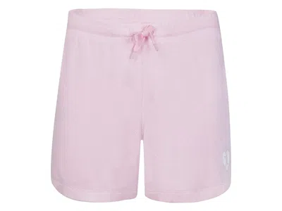 Hurley Soft Hacci Shorts (big Kids) Girl's Clothing Pink : Md (8-10 Big Kid), Polyester/viscose/elastane