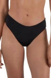 Hurley Solid Bikini Bottoms In Black