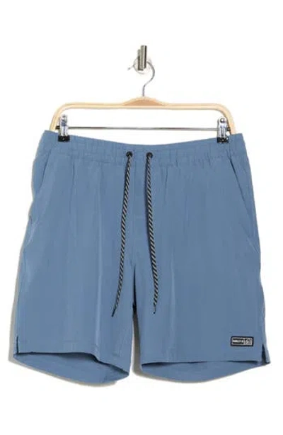 Hurley Solid Volley Swim Shorts In Blue