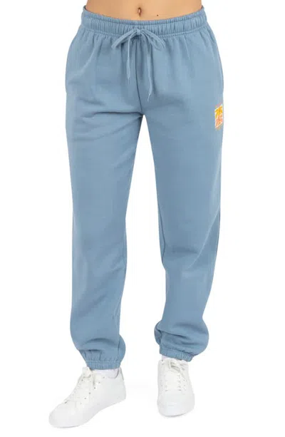 Hurley Stacked Fleece Sweatpants In Blue