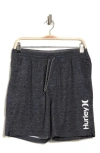 Hurley Static Volley Swim Shorts In Black