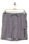 Hurley Static Volley Swim Shorts In Grey/multi