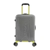 Hurley Suki 21" Hardshell Spinner Suitcase In Gray