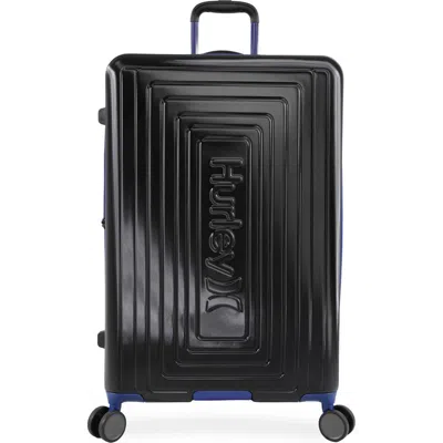 Hurley Suki 29" Hardshell Spinner Suitcase In Black