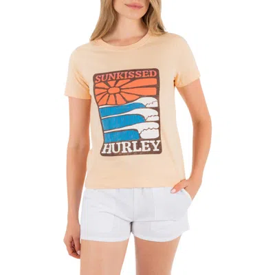 Hurley Sunkissed Classic Tee In Brown