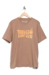 Hurley Surf Co. Graphic T-shirt In Brown