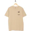 Hurley Surf Dude Peek-a-boo Cotton Graphic T-shirt In Neutral