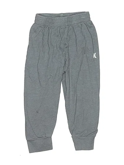 Pre-owned Hurley Kids'  Sweatpants In Gray