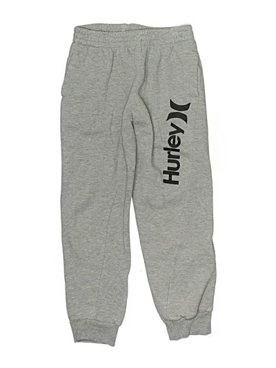Pre-owned Hurley Kids'  Sweatpants In Gray
