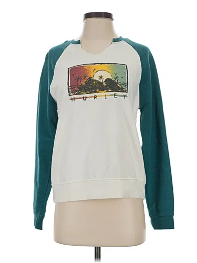 Pre-owned Hurley Sweatshirt In Blue