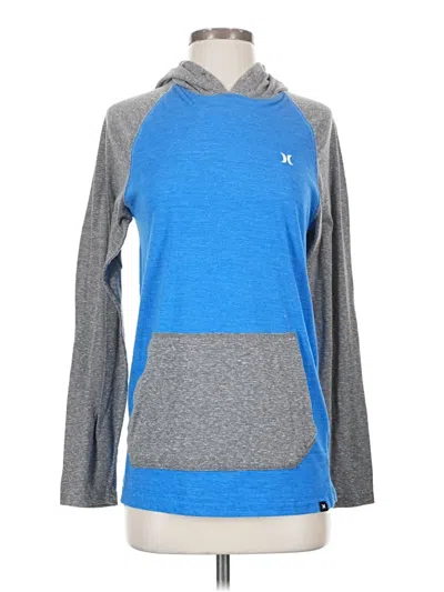 Pre-owned Hurley Sweatshirt In Blue