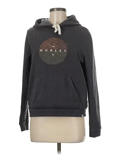Pre-owned Hurley Sweatshirt In Gray