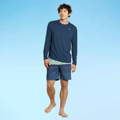 Hurley Swim Shirt In Blue
