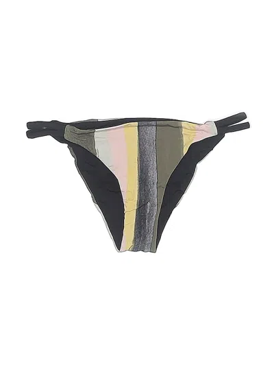 Pre-owned Hurley Swimsuit Bottoms In Black