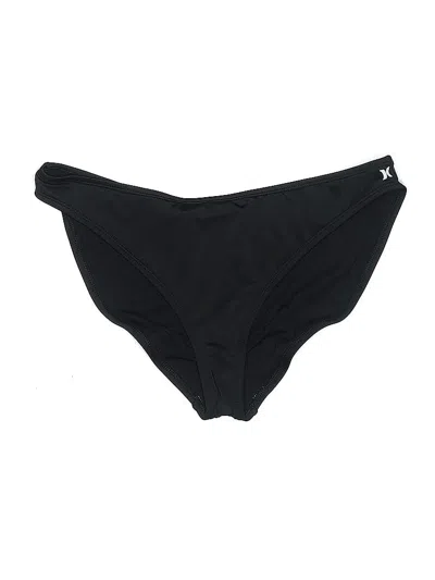 Pre-owned Hurley Swimsuit Bottoms In Black