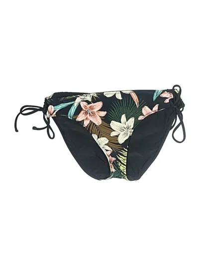 Pre-owned Hurley Swimsuit Bottoms In Black