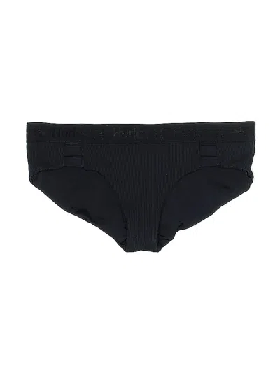 Pre-owned Hurley Swimsuit Bottoms In Black