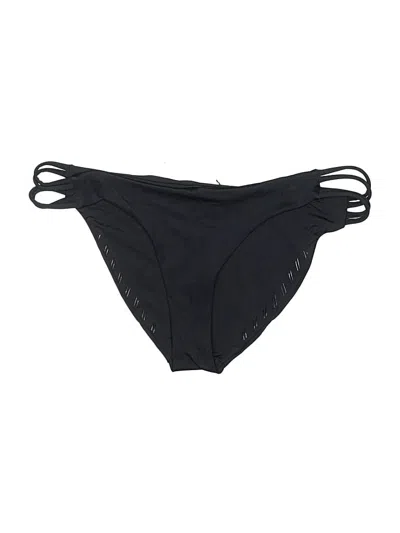 Pre-owned Hurley Swimsuit Bottoms In Black