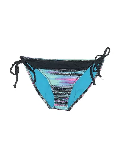 Pre-owned Hurley Swimsuit Bottoms In Blue