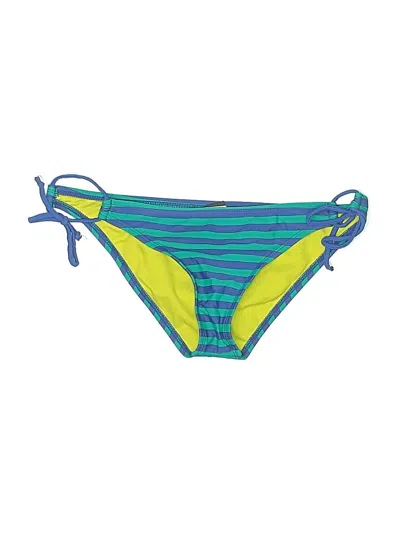 Pre-owned Hurley Swimsuit Bottoms In Blue