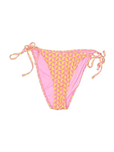 Pre-owned Hurley Swimsuit Bottoms In Pink