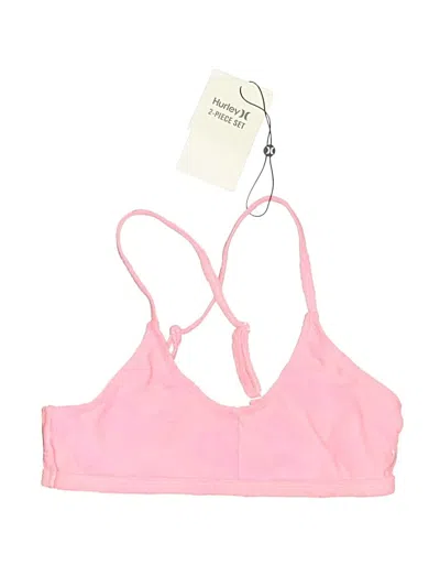Hurley Swimsuit Top Pink Swimwear