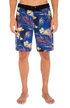 Hurley Tailgate Swim Trunks In Hurricane