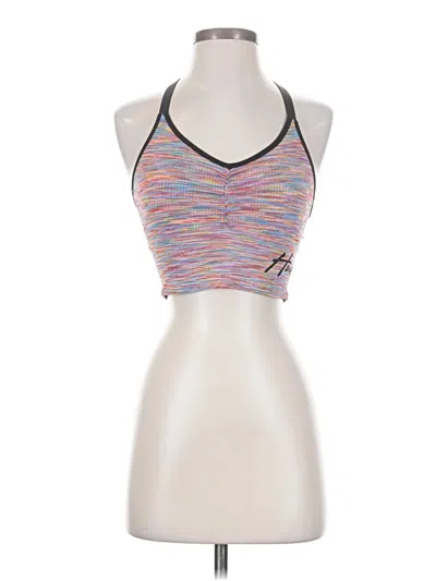 Pre-owned Hurley Tank Top Orange Halter Neckline Tops