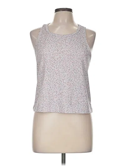 Pre-owned Hurley Tank Top Silver Halter Neckline Tops