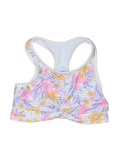 Pre-owned Hurley Kids'  Tank Top White Halter Neckline Tops