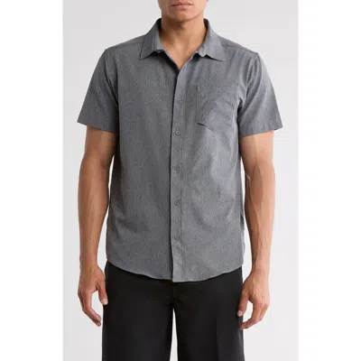Hurley Tech Chambray Woven Shirt In Gray