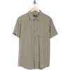 Hurley Tech Chambray Woven Shirt In Green